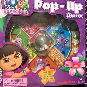 VTG 2013 Dora The Explorer Cardinal Pop-Up Board Game Nickelodeon Nick Jr.